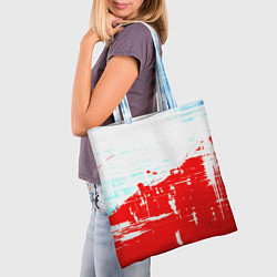Сумка-шопер Потертая краска, цвет: 3D-принт — фото 2