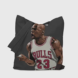 Сумка-шопер Bulls 23: Jordan, цвет: 3D-принт