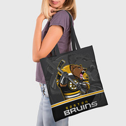 Сумка-шопер Boston Bruins, цвет: 3D-принт — фото 2