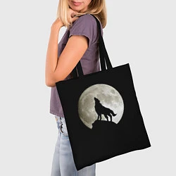 Сумка-шопер Moon Wolf, цвет: 3D-принт — фото 2