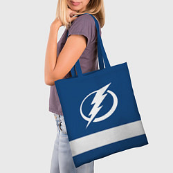 Сумка-шопер Tampa Bay Lightning, цвет: 3D-принт — фото 2