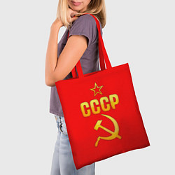 Сумка-шопер СССР, цвет: 3D-принт — фото 2