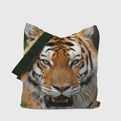 Сумка-шопер Рык тигра, цвет: 3D-принт
