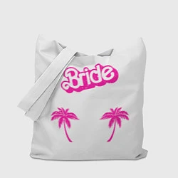 Сумка-шопер Bride пальмы, цвет: 3D-принт