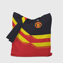 Сумка-шопер Man United FC: Red style, цвет: 3D-принт
