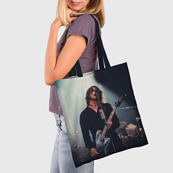 Сумка-шопер Dave Grohl: Rock Star, цвет: 3D-принт — фото 2