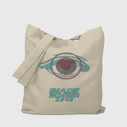 Сумка-шопер Blade Runner 2049: Eyes, цвет: 3D-принт
