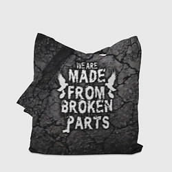 Сумка-шоппер Made from broken parts