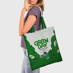 Сумка-шопер Green Day: The early years, цвет: 3D-принт — фото 2