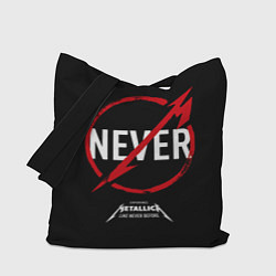 Сумка-шопер Metallica: Like Never Before, цвет: 3D-принт