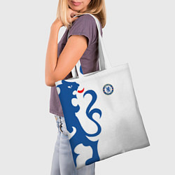 Сумка-шопер FC Chelsea: White Lion, цвет: 3D-принт — фото 2