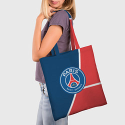 Сумка-шопер FC PSG: France, цвет: 3D-принт — фото 2