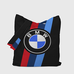 Сумка-шопер BMW 2021 M SPORT БМВ М СПОРТ, цвет: 3D-принт