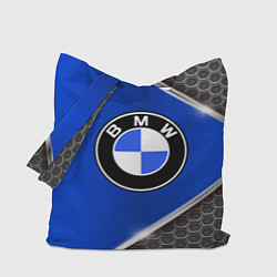 Сумка-шопер BMW: Blue Metallic, цвет: 3D-принт