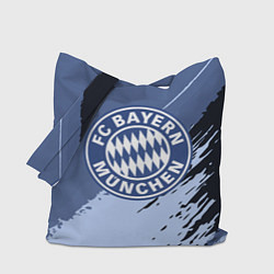 Сумка-шопер FC Bayern Munchen: Abstract style, цвет: 3D-принт