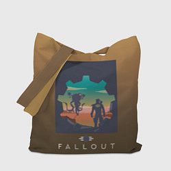 Сумка-шопер Fallout: 101 Soldier, цвет: 3D-принт