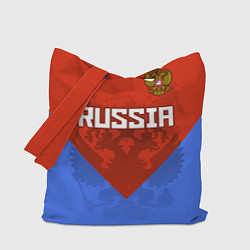 Сумка-шоппер Russia Red & Blue