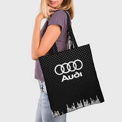 Сумка-шопер Audi: Black Side, цвет: 3D-принт — фото 2