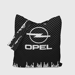 Сумка-шопер Opel: Black Side, цвет: 3D-принт