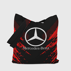 Сумка-шопер Mercedes-Benz: Red Anger, цвет: 3D-принт