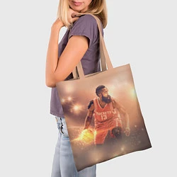 Сумка-шопер NBA Rockets 13, цвет: 3D-принт — фото 2
