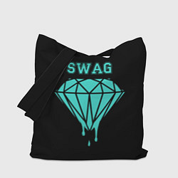 Сумка-шопер Swag diamond, цвет: 3D-принт