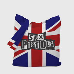 Сумка-шопер Sex Pistols UK, цвет: 3D-принт