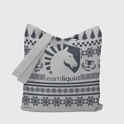 Сумка-шопер Team Liquid: Grey Winter, цвет: 3D-принт