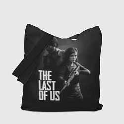 Сумка-шопер The Last of Us: Black Style, цвет: 3D-принт