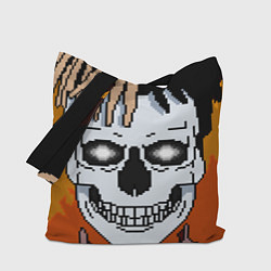 Сумка-шопер XXXtentacion Skull, цвет: 3D-принт