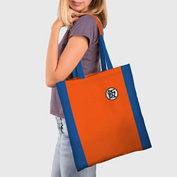 Сумка-шопер DBZ: Gohan Kanji Emblem, цвет: 3D-принт — фото 2