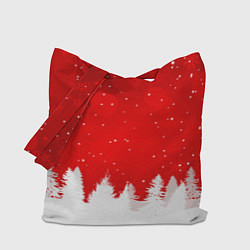 Сумка-шопер Christmas pattern, цвет: 3D-принт