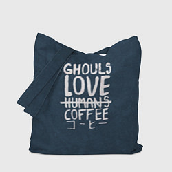 Сумка-шоппер Ghouls Love Coffee