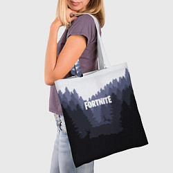 Сумка-шопер Fortnite: Dark Forest, цвет: 3D-принт — фото 2