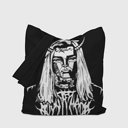 Сумка-шопер Ghostemane: Devil, цвет: 3D-принт