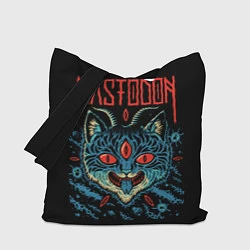 Сумка-шоппер Mastodon: Demonic Cat