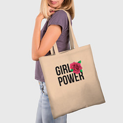 Сумка-шопер Girl Power, цвет: 3D-принт — фото 2