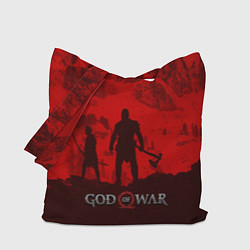 Сумка-шопер God of War: Blood Day, цвет: 3D-принт