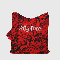 Сумка-шопер Sally Face: Red Bloody, цвет: 3D-принт