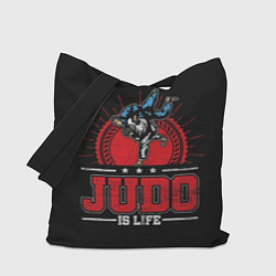 Сумка-шоппер Judo is life