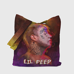 Сумка-шопер Lil Peep ART, цвет: 3D-принт