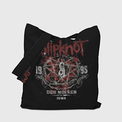 Сумка-шопер Slipknot 1995, цвет: 3D-принт