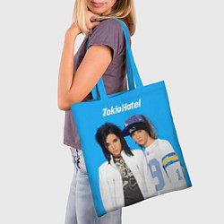 Сумка-шопер Tokio Hotel poster, цвет: 3D-принт — фото 2