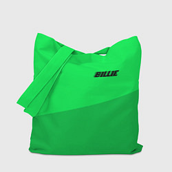 Сумка-шопер Billie Eilish: Duo Green, цвет: 3D-принт