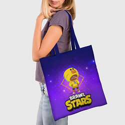 Сумка-шопер Brawl Stars Leon, цвет: 3D-принт — фото 2