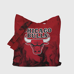 Сумка-шопер CHICAGO BULLS, цвет: 3D-принт