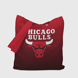 Сумка-шопер CHICAGO BULLS, цвет: 3D-принт