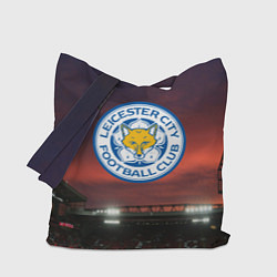 Сумка-шопер FC Leicester City, цвет: 3D-принт