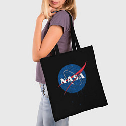 Сумка-шопер NASA Краски, цвет: 3D-принт — фото 2