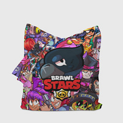 Сумка-шоппер BRAWL STARS CROW